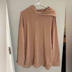 Aerie Offline Warm Brown Hoodie